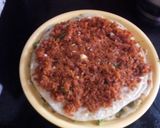 A picture of step 5 of Tri colour paratha.