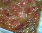 A picture of step 1 of Marinated Tuna Don.
