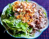 Hình bước làm 6 của món Gỏi rau càng cua thịt bò