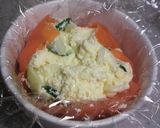 A picture of step 4 of Okara Ball Salad.