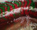 Foto del passaggio 8 della ricetta Torta zebrata natalizia