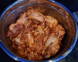 A picture of step 2 of Chicken Shwarma.
