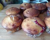 Φωτογραφία βήματος 7 της συνταγής Cherry 🍒 muffins ❤️