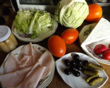 Foto del paso 1 de la receta: Ensalada colorida para el otoño
