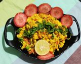 साधी सोपी अंडा भुर्जी (Anda Bhurji Recipe In Marathi) रेसिपी स्टेप 7 फोटो 