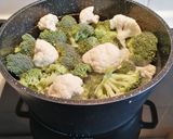 Csőben sült brokkoli-karfiol diétásan! recept fázis 1 fotója
