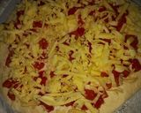 A picture of step 8 of Pizza Margherita.