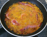Foto del paso 3 de la receta: Paella con pisto y gambas en un plis plas