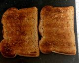 A picture of step 1 of My Thick Toasted cheese and Course Ardenes Pâtè.🥰.