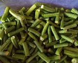 Foto langkah ke 1 dari resep Tumis Tempe kacang panjang.