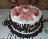 Foto langkah ke 15 dari resep Black Forest "Birthday Cake".