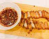 รูปขั้นตอนการทำที่ 3 ของ หมูสามชั้นทอดน้ำปลา+น้ำจิ้มแจ่ว