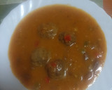 Foto del paso 4 de la receta: Sopa de judías con albóndigas