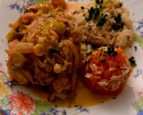 Foto del paso 5 de la receta: “Muslos de pollo al vino blanco con crema de puerros”