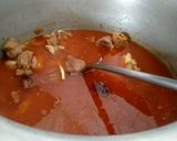 A picture of step 4 of چنا دال گوشت.