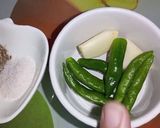 A picture of step 2 of Green Chutney💚🍀.
