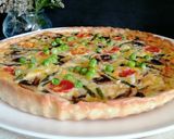 Foto del paso 10 de la receta Quiche de espárragos y champiñones