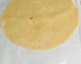 A picture of step 2 of Pizza Paratha.