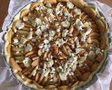 Une image de l'étape 5 de Tarte aux pommes chèvre miel et feta.