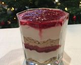 Pohárkrém gyümölcsöntettel recept fázis 3 fotója