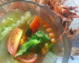 Foto langkah ke 4 dari resep Sup sayur kaldu udang.