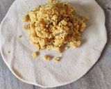 A picture of step 4 of Stuffed Paneer Bhurji Paratha !!.