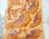 Foto del paso 2 de la receta: Arrollado de pan molde relleno de salmón ahumado y palmitos