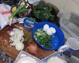 Foto del paso 1 de la receta: Empanadas de espinaca, también de humita...super fáciles 😋
