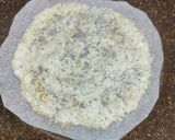 A picture of step 1 of Carbonara with Pecorino Crisp.