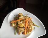 A picture of step 3 of Roasted cauliflower.
