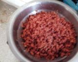 A picture of step 1 of Carrot and vermicelli sewai payesam.
