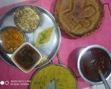 तुअर की छुट्टी दाल -भात (चावल) विथ खोबा बाटी (नो ओनियन, नो गार्लिक) रेसिपी चरण 12 फोटो