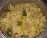 A picture of step 3 of Pav Bhaji.