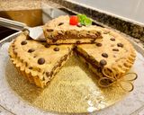 Foto del paso 19 de la receta: Pastel “Cookies” relleno con Nutella. (“Cookies cake” filled with Nutella)