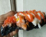 Foto langkah ke 8 dari resep Pizza Black Mini Kekinian.