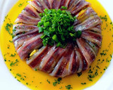 Foto del paso 10 de la receta: Rueda de boquerones en salazón y alguna que otra cosita más