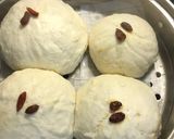 Hình bước làm 4 của món Bánh bao nhân gà xé