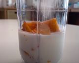 A picture of step 4 of Persimmon Pudding.