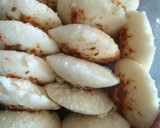 A picture of step 1 of Khatti-Mithi Fried Idlis.