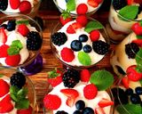 A picture of step 9 of Berry Trifle.