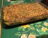 Une image de l'étape 12 de Gratin de spatzles au thon, poivrons rouges et emmental en panure épicée.