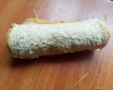 A picture of step 3 of Sausage rolls.