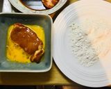 香煎里肌佐地瓜鮮蝦花的食譜步驟4照片