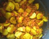 Foto del paso 3 de la receta: Cazuela de rape y fideos