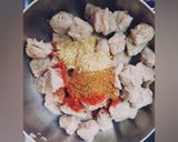 'स्पाइसी सोया चंक्स'(Spicy Soya Chunks Recipe in hindi) रेसिपी चरण 2 फोटो