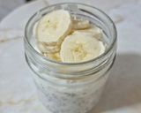 Foto del paso 3 de la receta: Avena trasnochada con arándanos y plátano