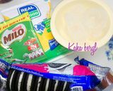 Foto langkah ke 1 dari resep Susu keju oreo Milo nikmat 😋😋.