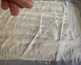 A picture of step 1 of Spiced sourdough crackers with yogurt and honey dip 🍪🍯.