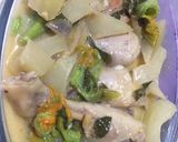 A picture of step 5 of Spicy Creamy chicken with. Veggies.
