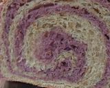 Foto langkah ke 5 dari resep Roti Tawar Gandum Ubi Ungu.